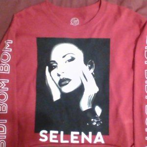 Red Selena Crop top